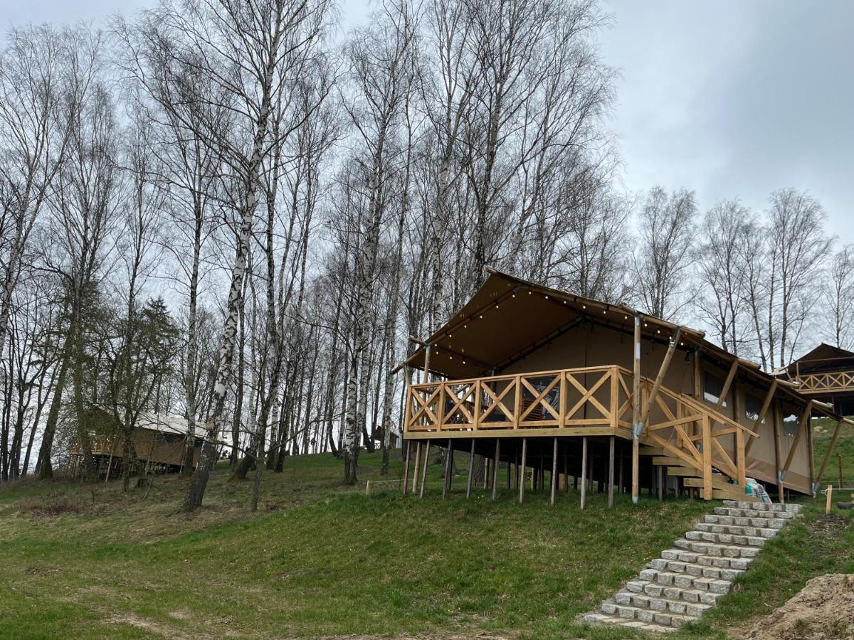 Wioska Wakacyjna Glamila Hotell Sterławki Wielkie Exteriör bild